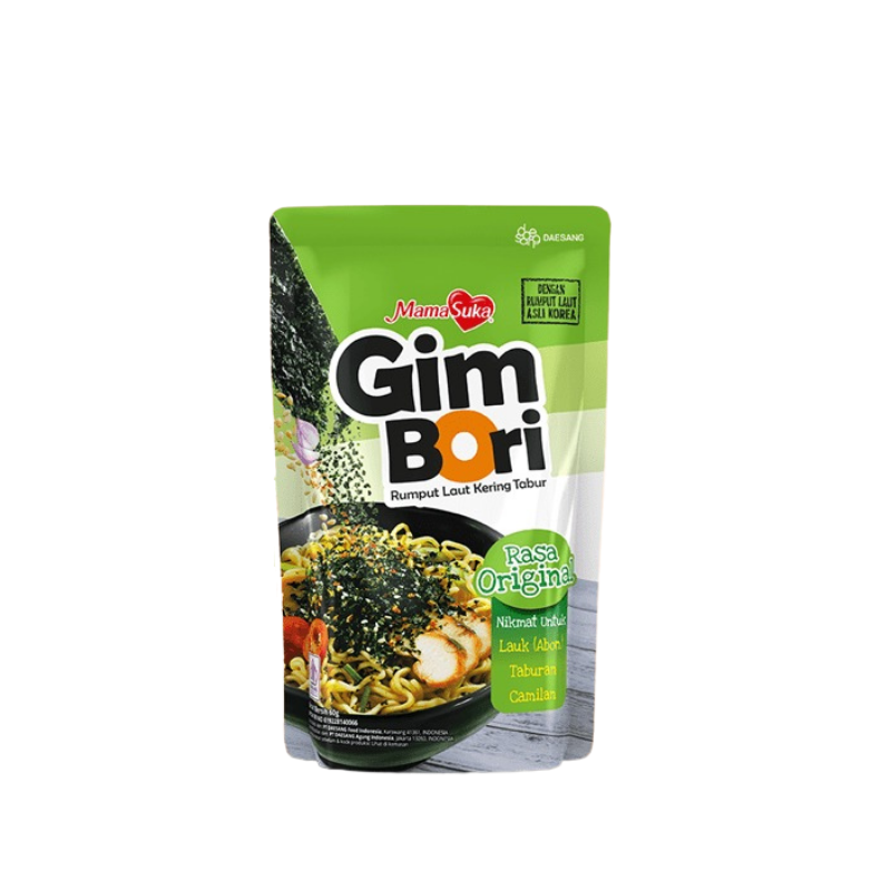Rumput Laut Kering Tabur Gim Bori Mamasuka Rasa Original 60gram_0