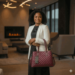 The Sleek Minimalist Satchel ​(women handbags)