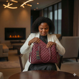 The Sleek Minimalist Satchel ​(women handbags)