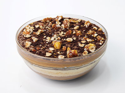 Hazelnut Chocolate Salted Caramel Brûlée