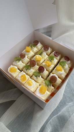 Square Fruit Cake