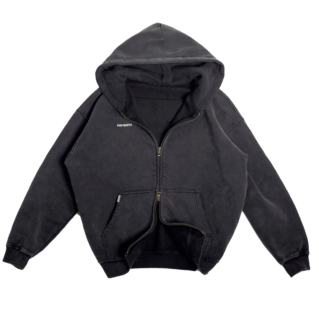 2-Way Zipped Hoodie: "Simpur"