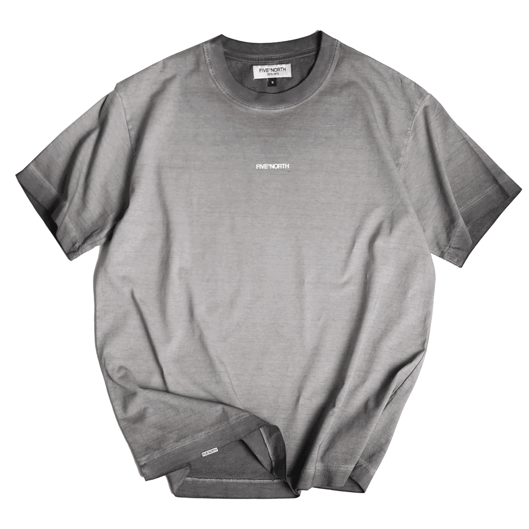 Textured Light Grey Shirt: "Simpur"