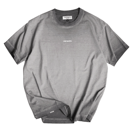 Textured Light Grey Shirt: "Simpur"