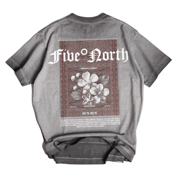 Textured Light Grey Shirt: "Simpur"