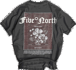 Textured Dark Grey Shirt: "Simpur"