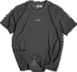 Textured Dark Grey Shirt: "Simpur"