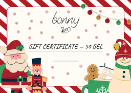 GIFT CERTIFICATE - 50 GEL