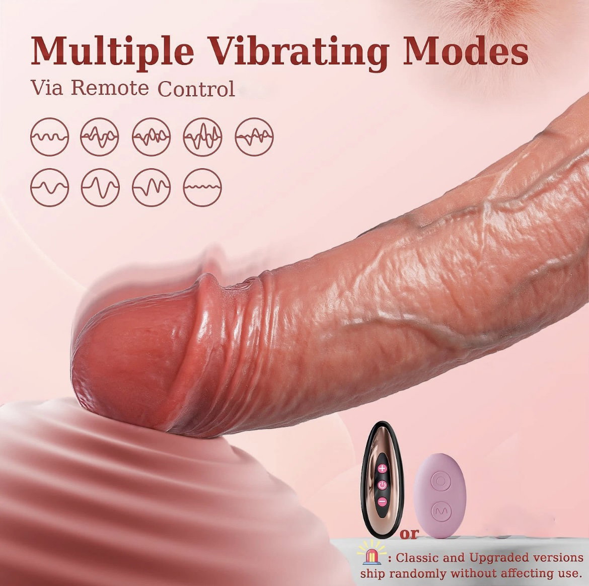 Penis sleeve 4in1 Realistic Men Penis Extender & Enlarger Vibrating Cock Ring 9 Modes, App & Remote Control_3