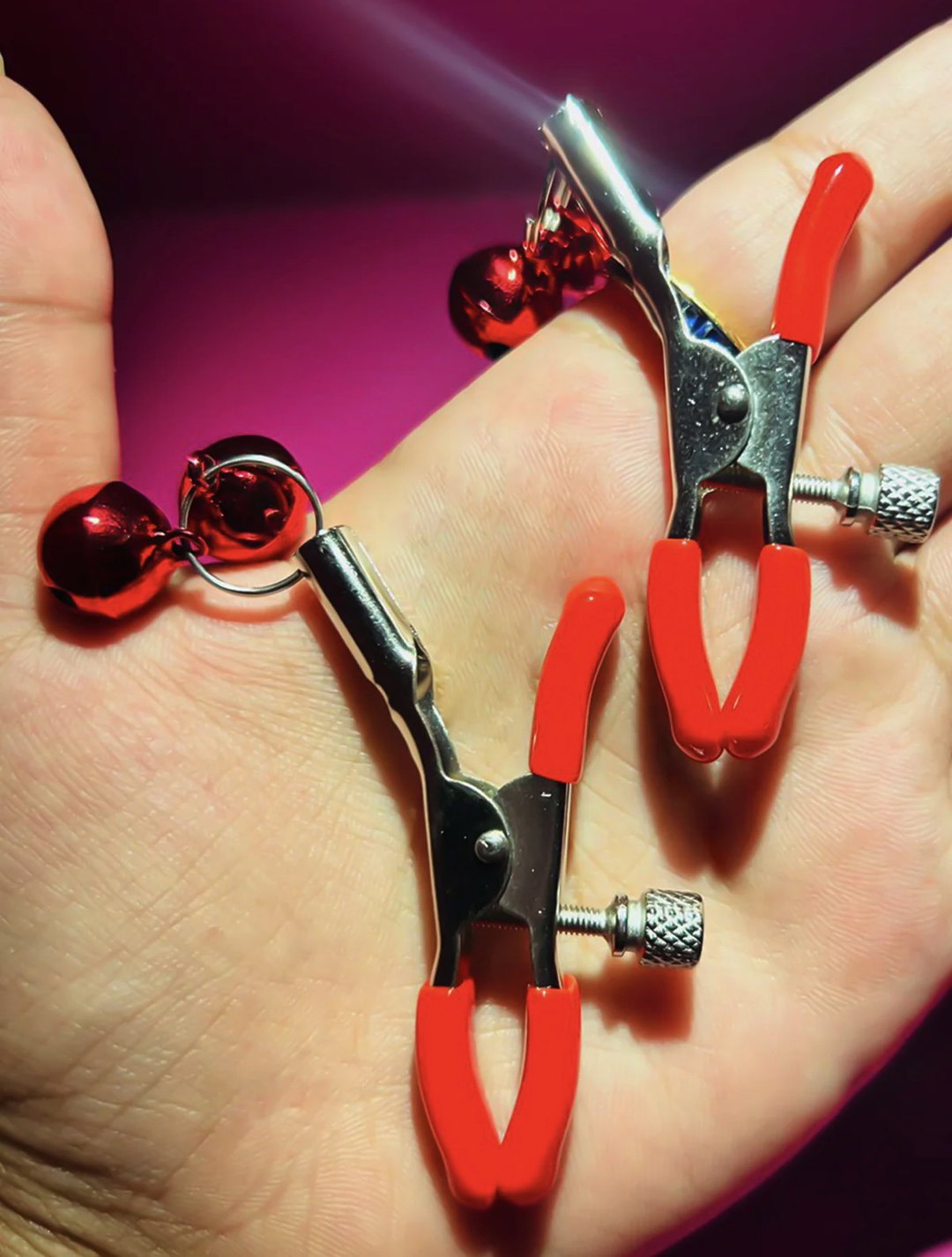 Adjustable Metal Nipple Clamps Entertainment Clip for Women