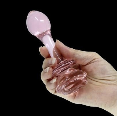 Pink Crystal Comforter Anal Plug_0