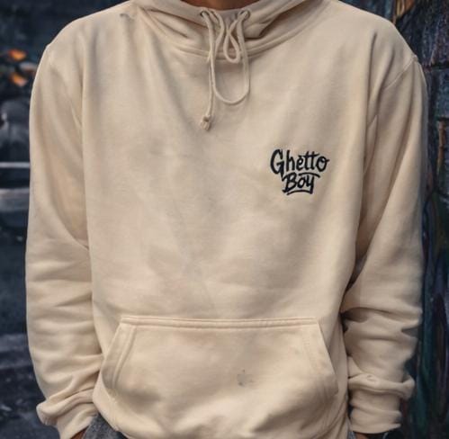 Ghetto Boy hoddies Beige