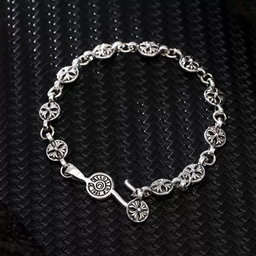 Bracelet Floral Gothique – Chrome