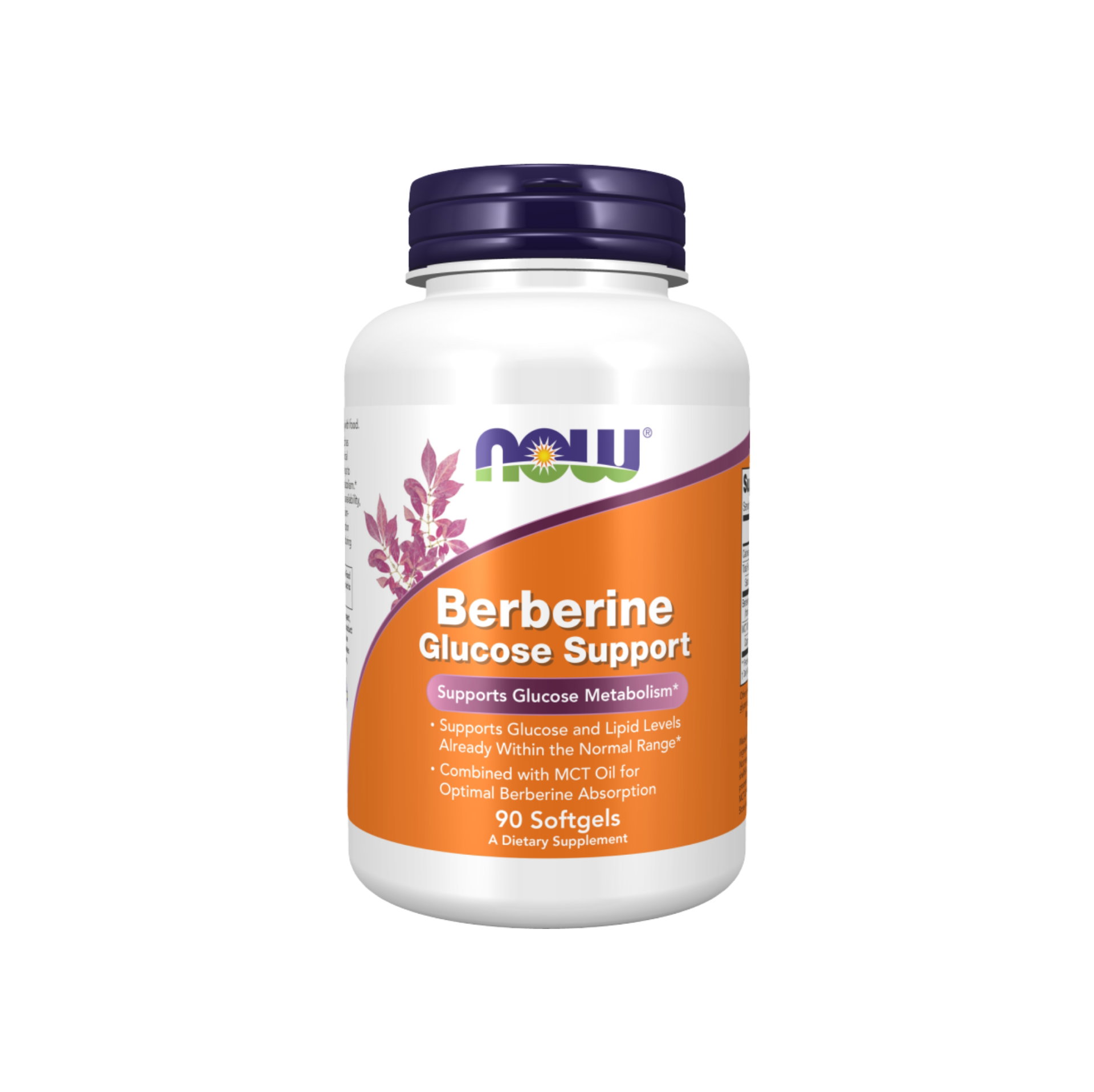NOW - Berberine Glucose Support Softgels | 90 softgels_0