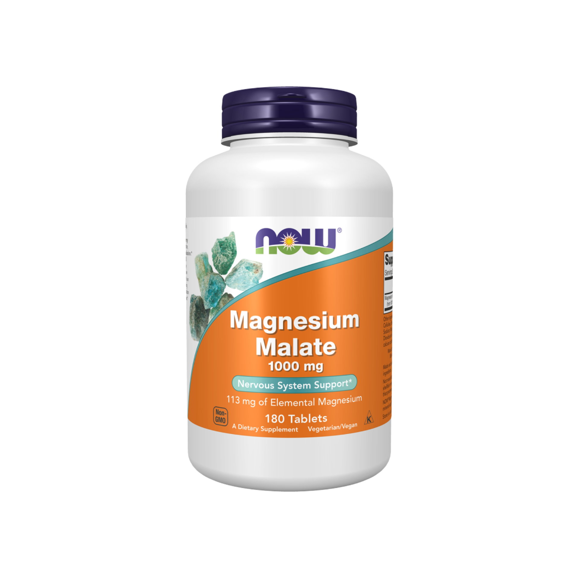 NOW - Magnesium Malate 1000 mg Tablets_0