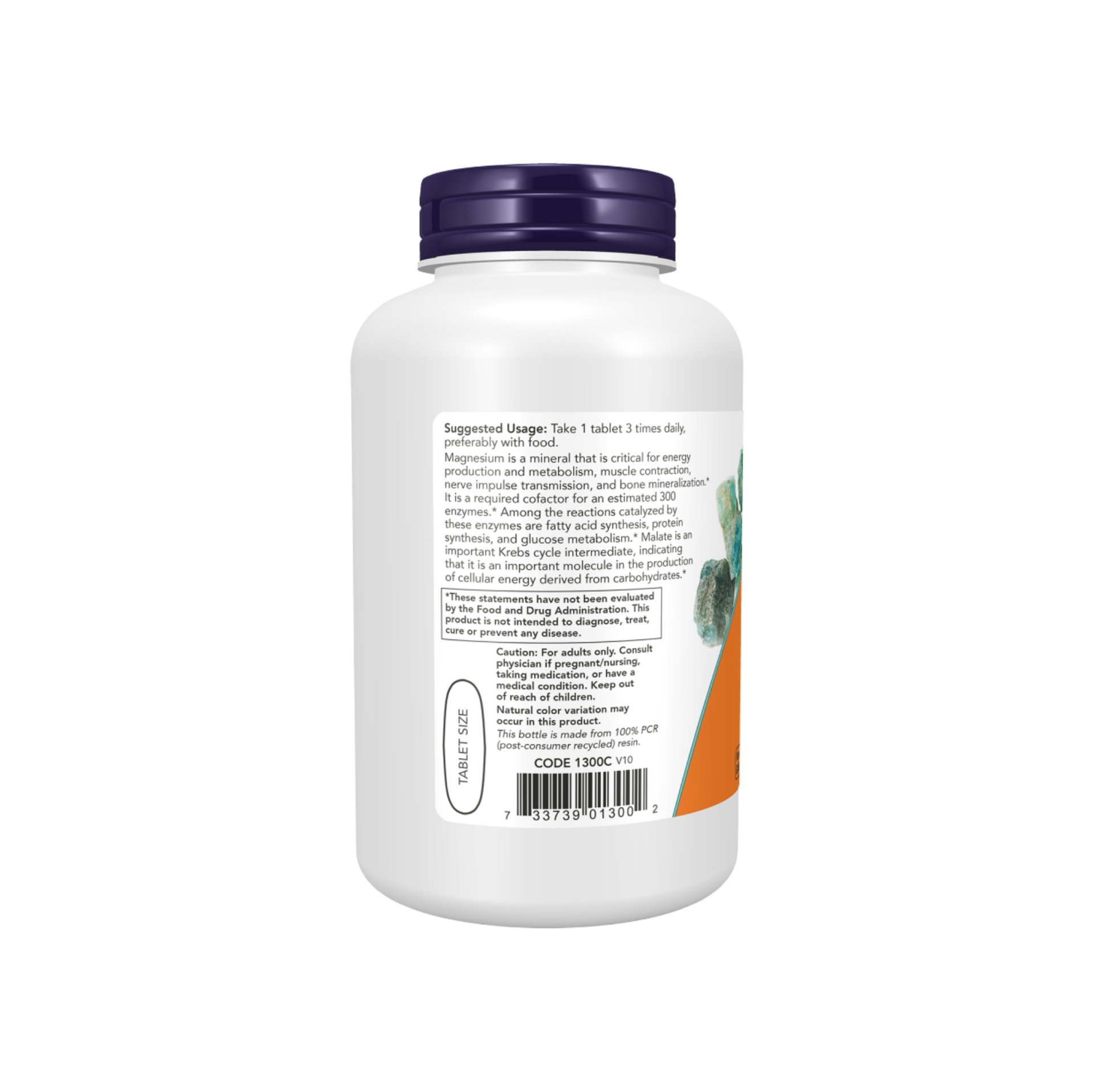 NOW - Magnesium Malate 1000 mg Tablets_1