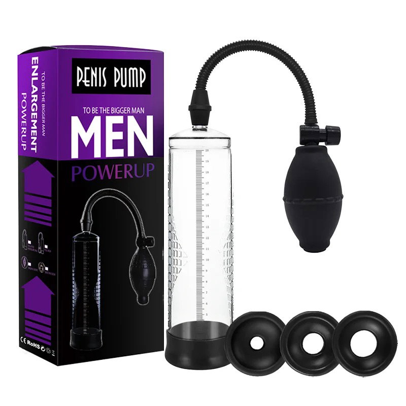 Male Penis Pump Manual Penis Enlarger Enhancement_3