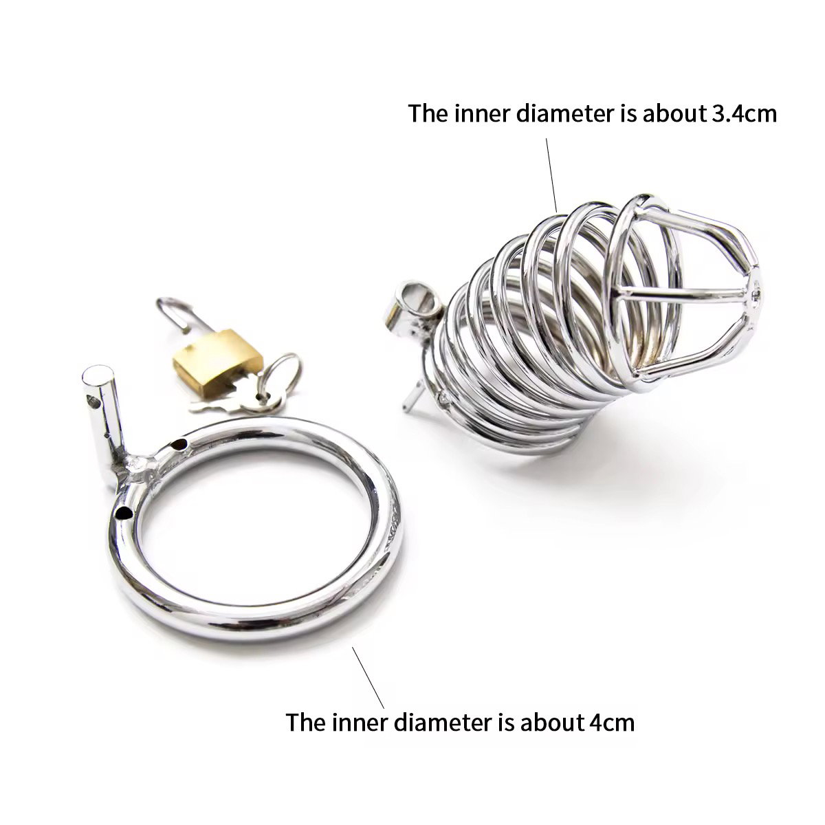Male Chastity Cage Stainless_3