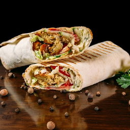 Chicken shawarma wrap