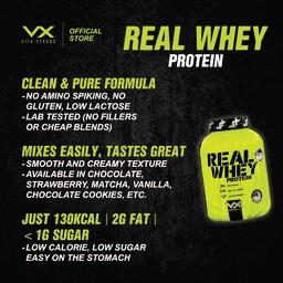 VITAXTRONG™ Real Whey Protein (2lbs/1kg) — Designed for Performance & Recovery | Lab-Tested • No Amino Spiking | Lean Muscle Growth