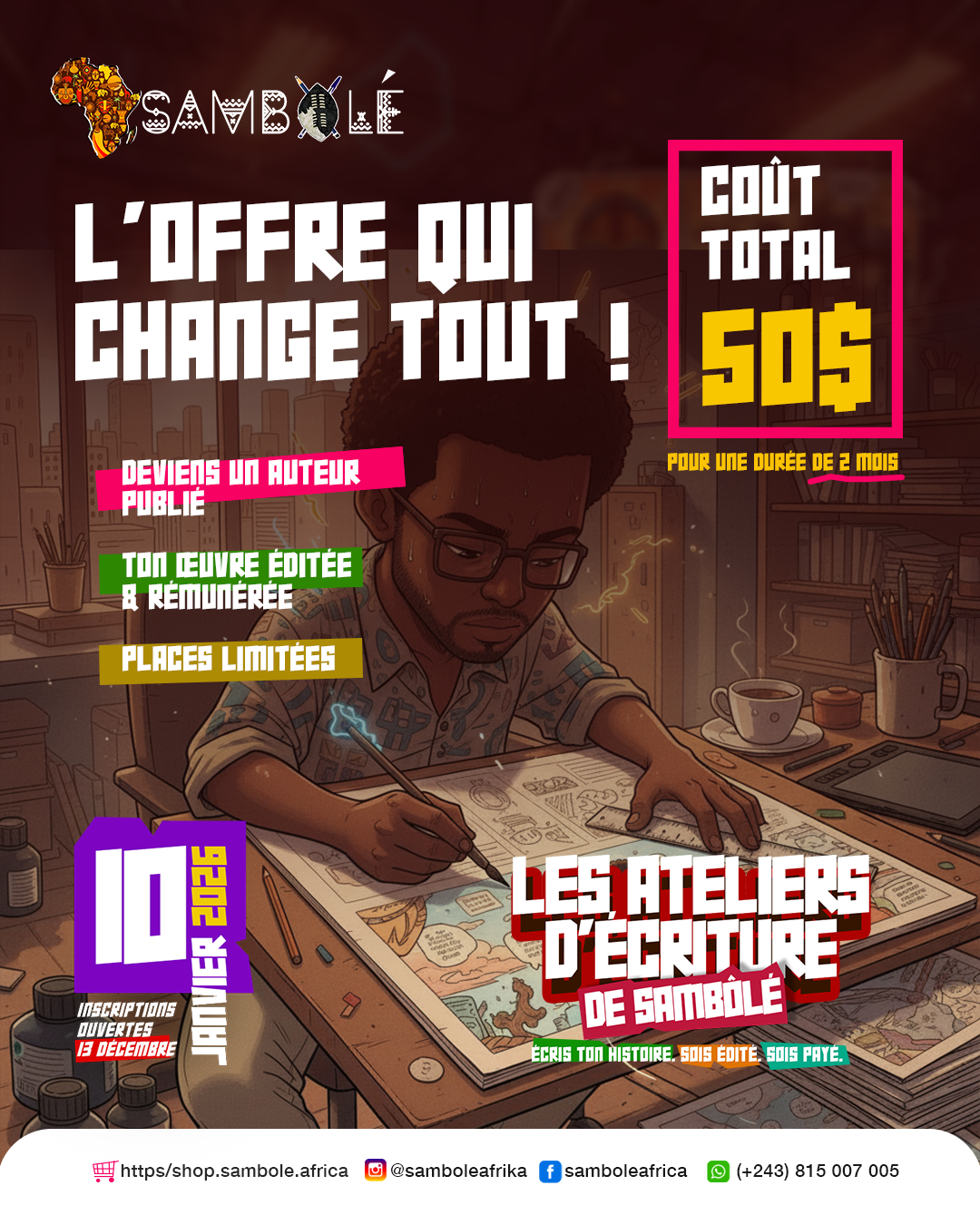 LES ATELIERS D'ÉCRITURE DE SAMBOLÉ _2