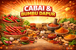 Cabai & Bumbu Dapur(スパイシーと調味料)
