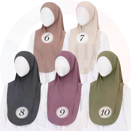 Plain buruga multi coloured (dholhi buruga) EXTRA-SMALL