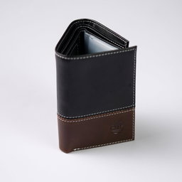 Timberland Men's Leather Trifold Wallet with ID Window