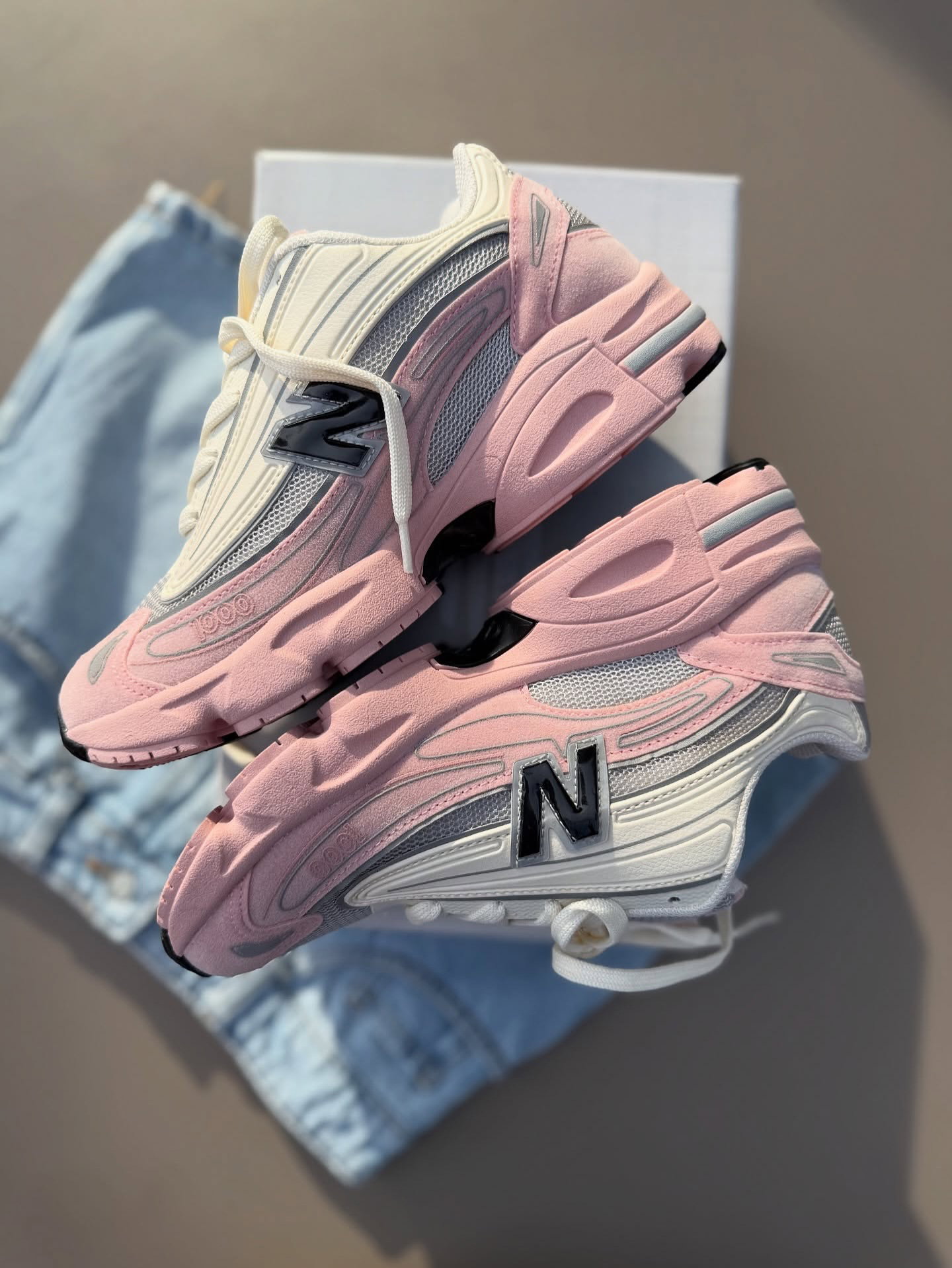New Balance 1000 “Real Pink/Sandstone”_1