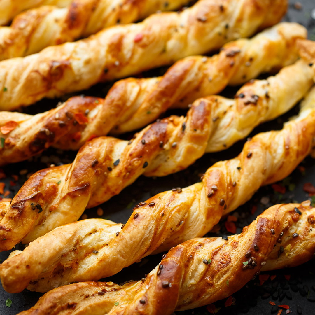 Torsade feuilletée - fromage (x6)