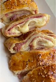 Rondelle feuilletée - jambon fromage (x6)
