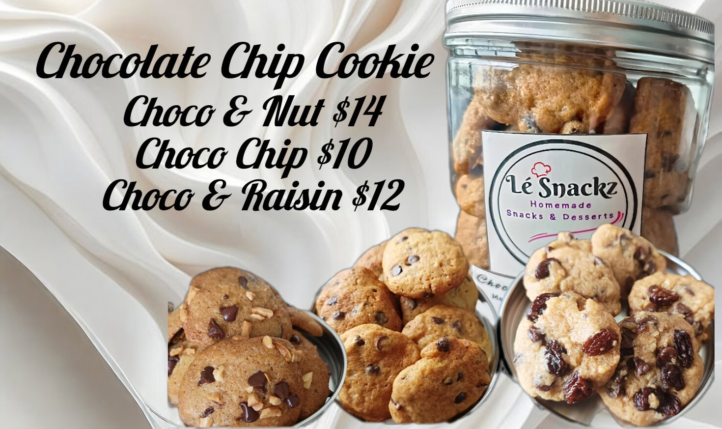 Chocolate Chip Cookie( classic/Nut/Raisin)_0