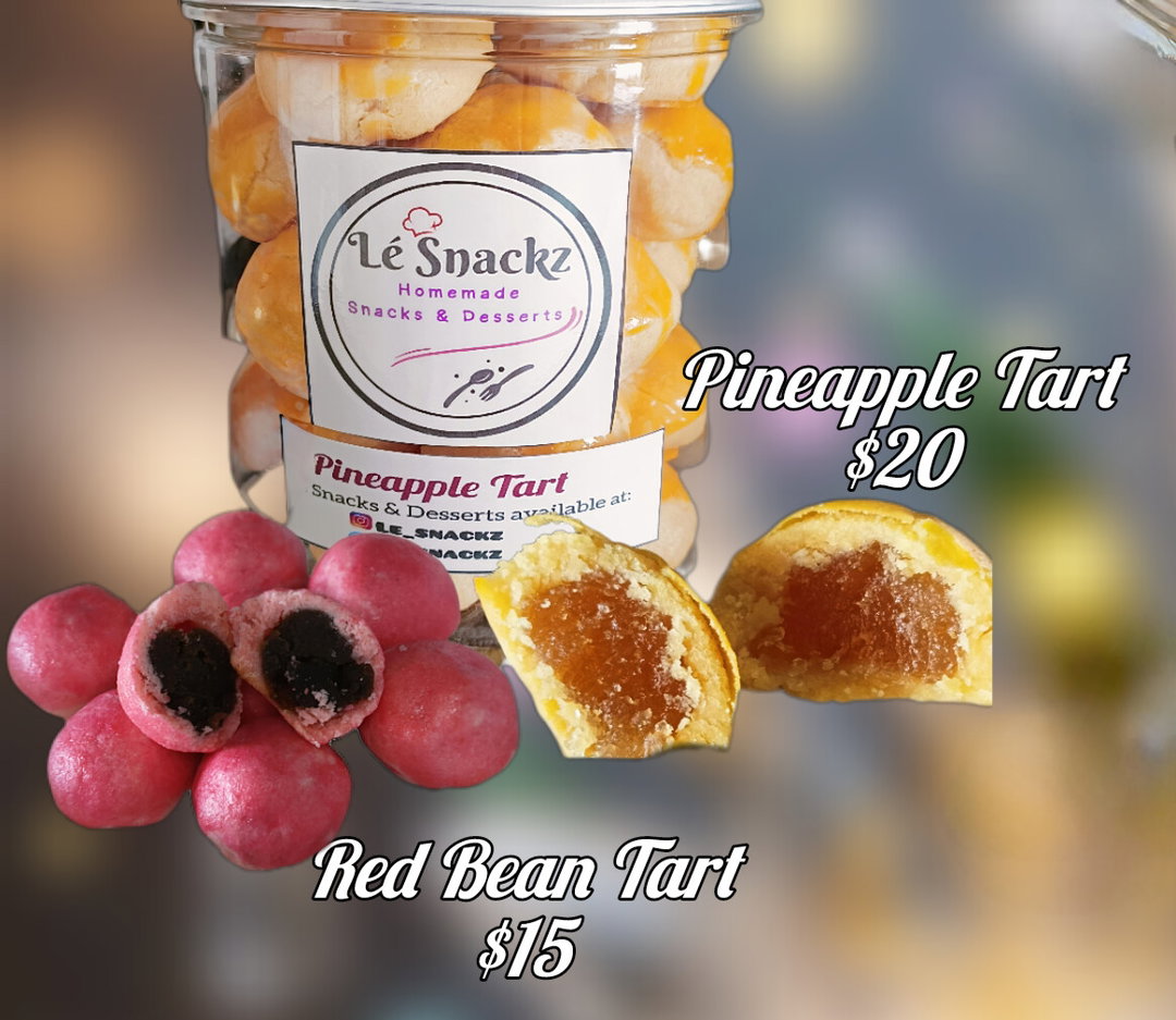 Pineapple / Red Bean Tart