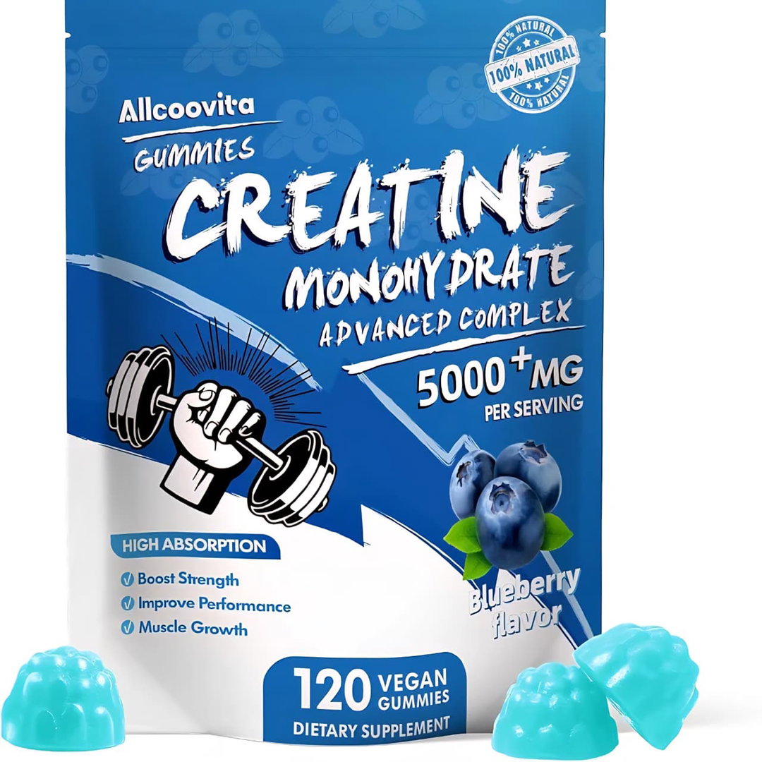 Creatine Monohydrate Gummies- for Men & Women