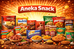 Aneka Snack(お菓子やスナック類)