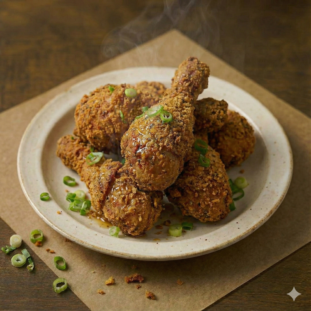 Fried Coated Chicken Piece (Drumstick)