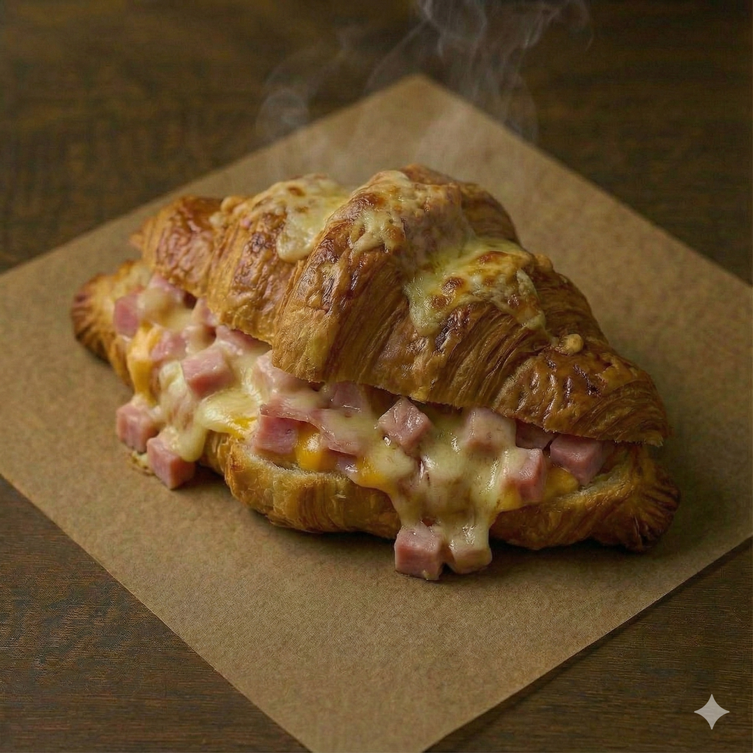 Ham and Cheese Croissant