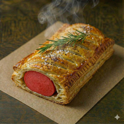 Puff Pastry (Processed Sausage) Roll