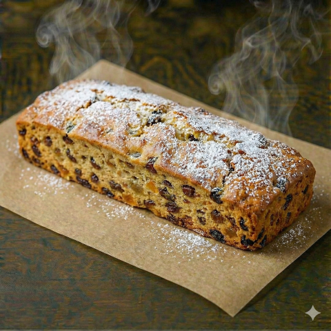 1 lb light fruit cake