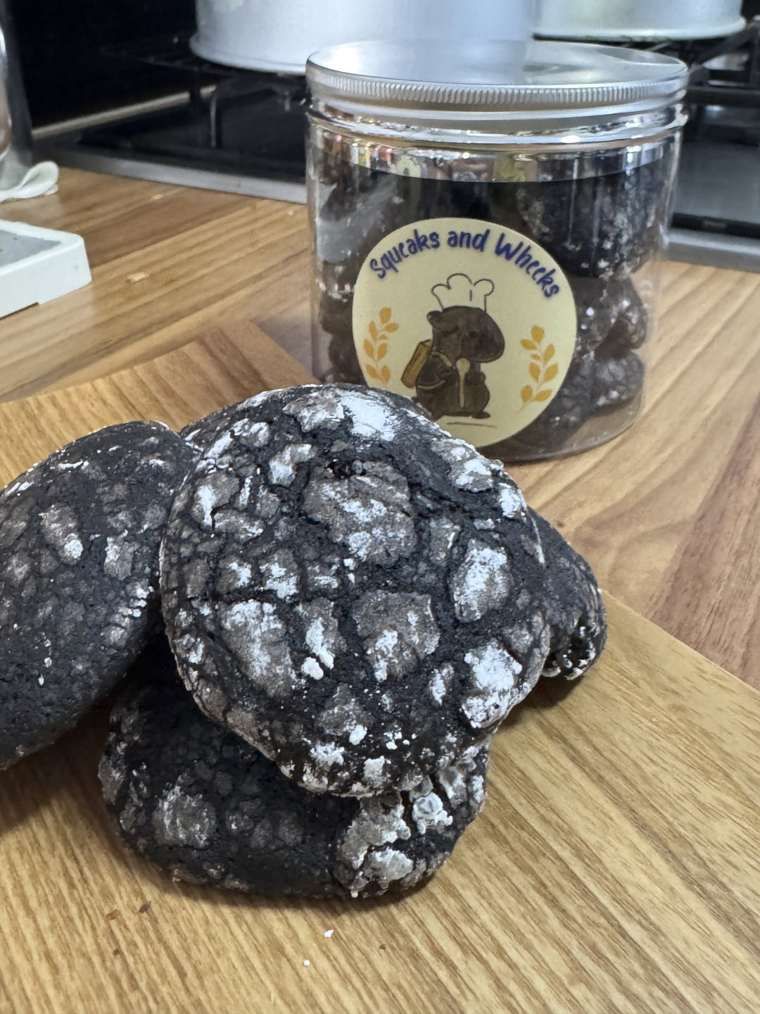 Dark Chocolate Cookies