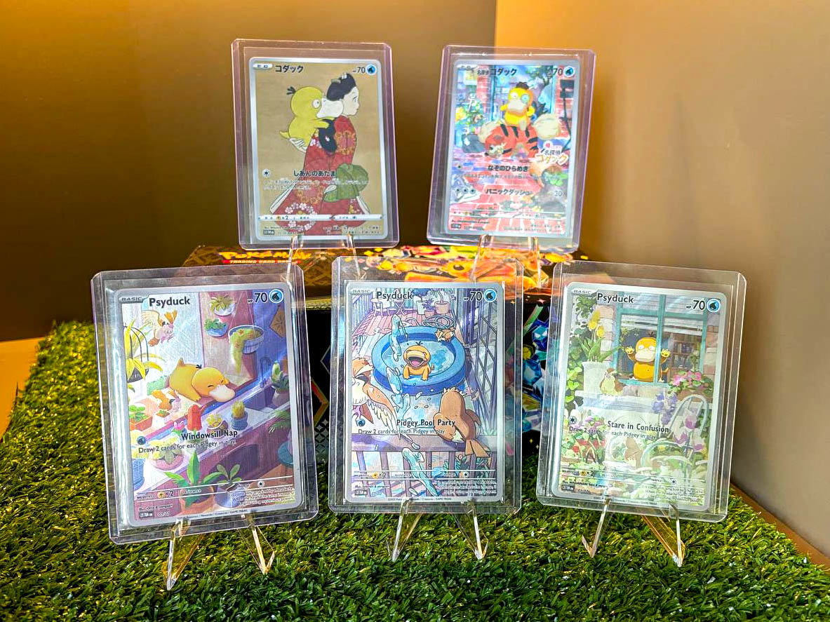 Psyduck SGCS25 #001 & #002 + Psyducks Instead #001, #002, #003_0