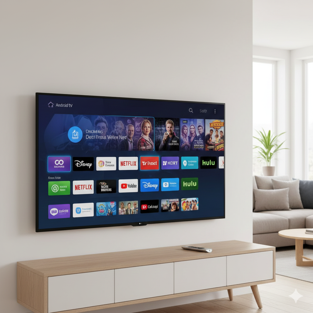 LG androïde smart tv 45 pouces 