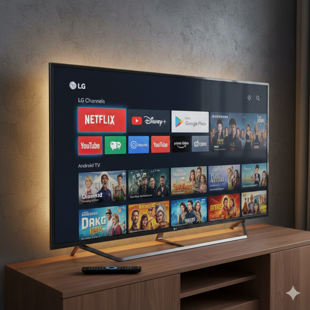 LG androïde smart tv 50 pouces 
