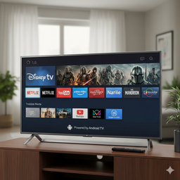 LG androïde smart tv 50 pouces 