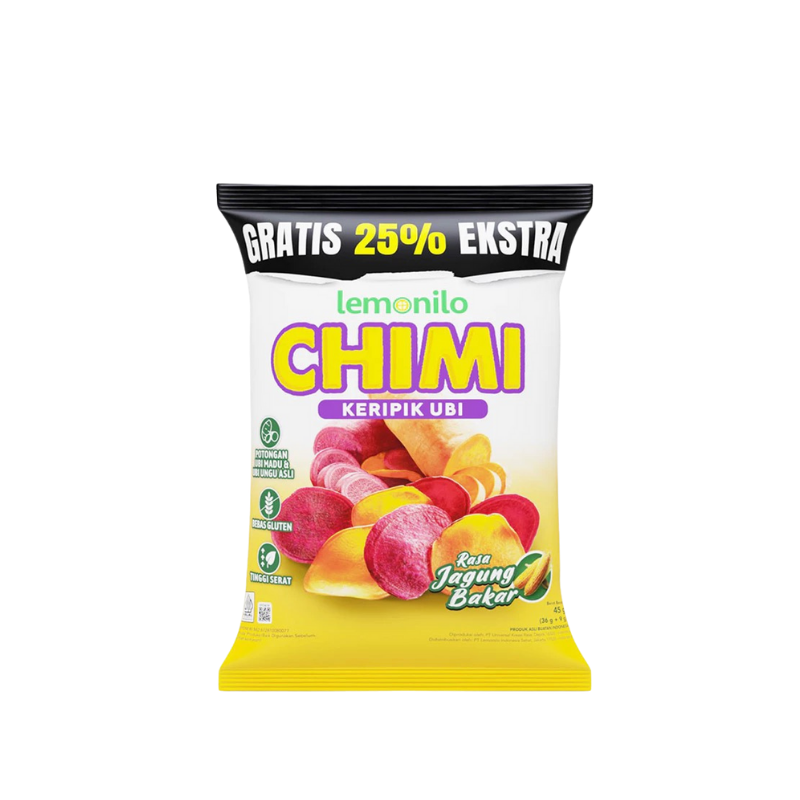 Chimi Lemonilo Keripik Ubi Rasa Jagung Bakar 41gram_0