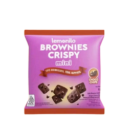 Lemonilo Brownies Crispy Rasa Chocochips 9gram isi 10