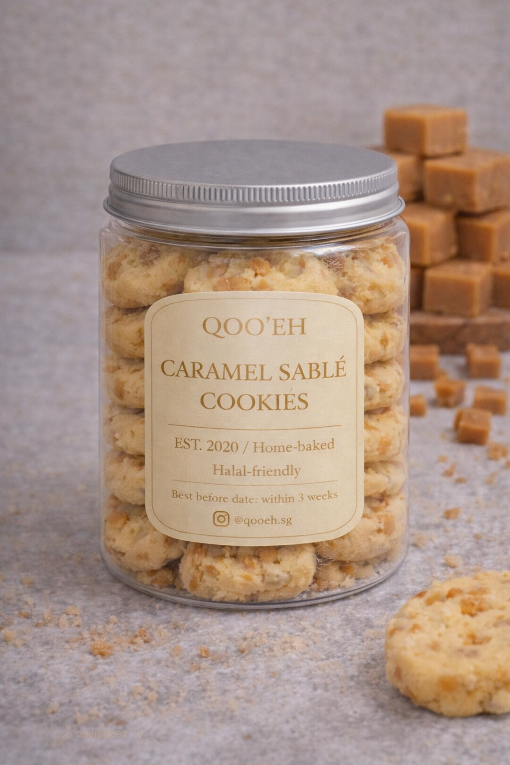 Caramel Sablé Cookies_0