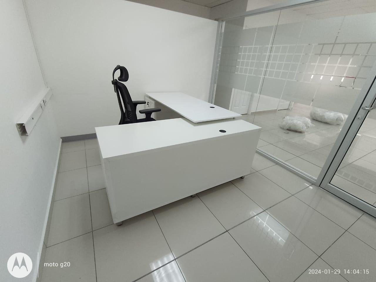 Escritorio En L semi Ejecutivo 160 cm frontal _0