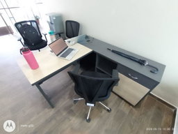 Escritorio En L semi Ejecutivo 160 cm frontal 