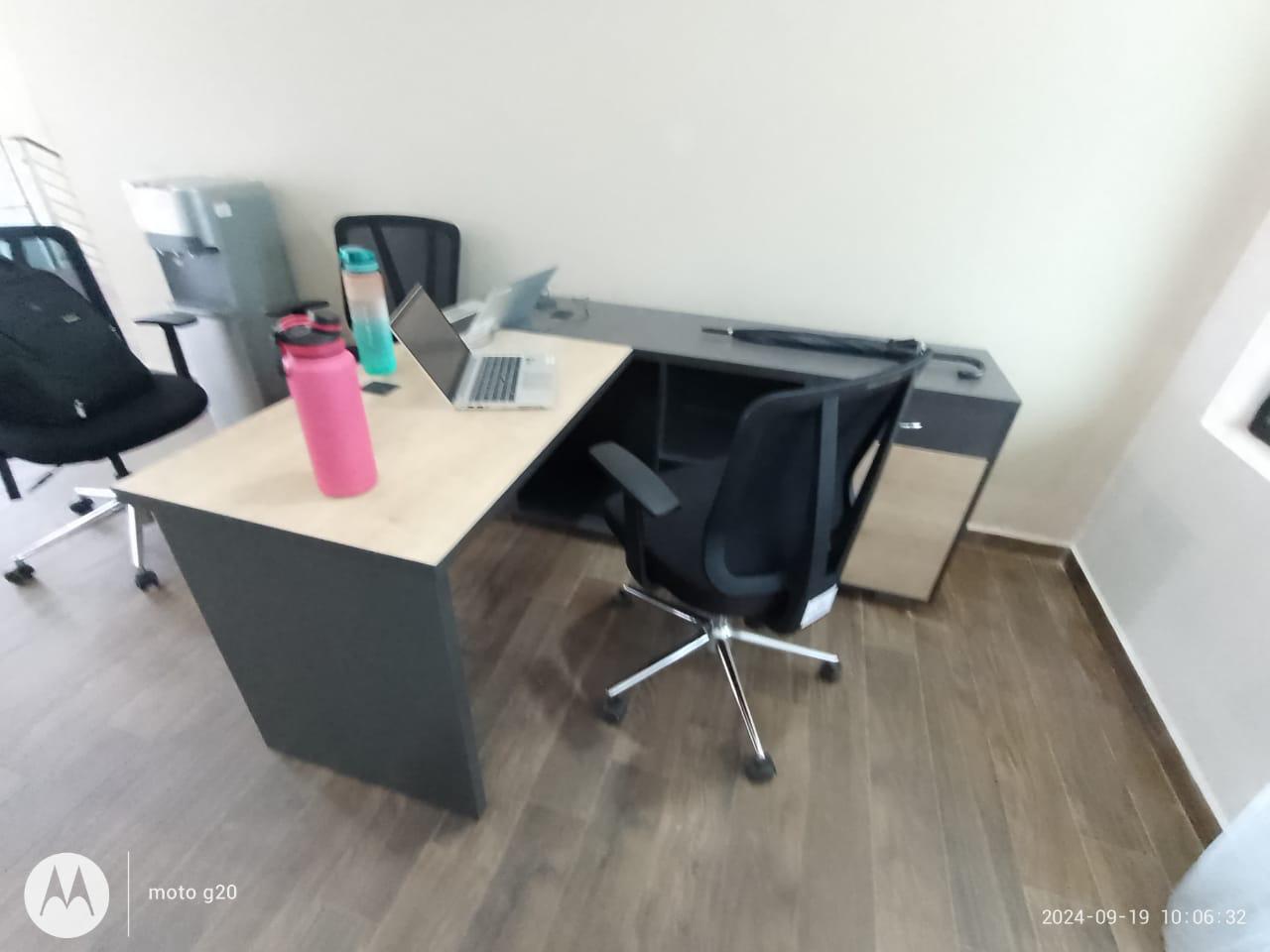 Escritorio En L semi Ejecutivo 160 cm frontal _3